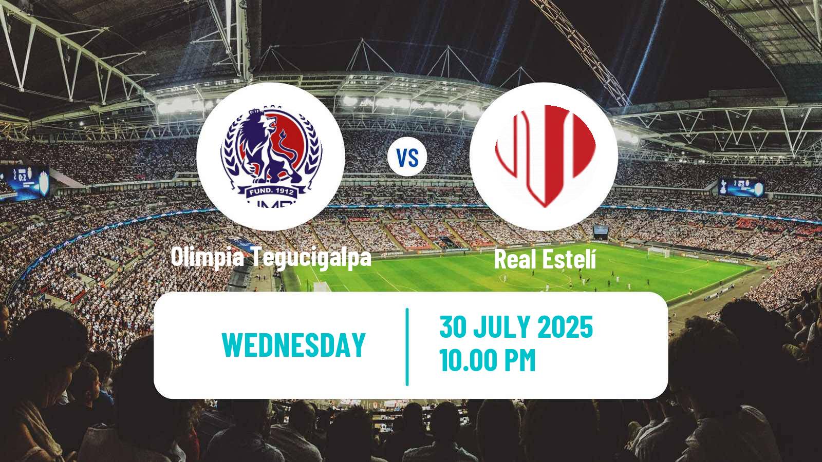 Soccer CONCACAF Central American Cup Olimpia Tegucigalpa - Real Estelí