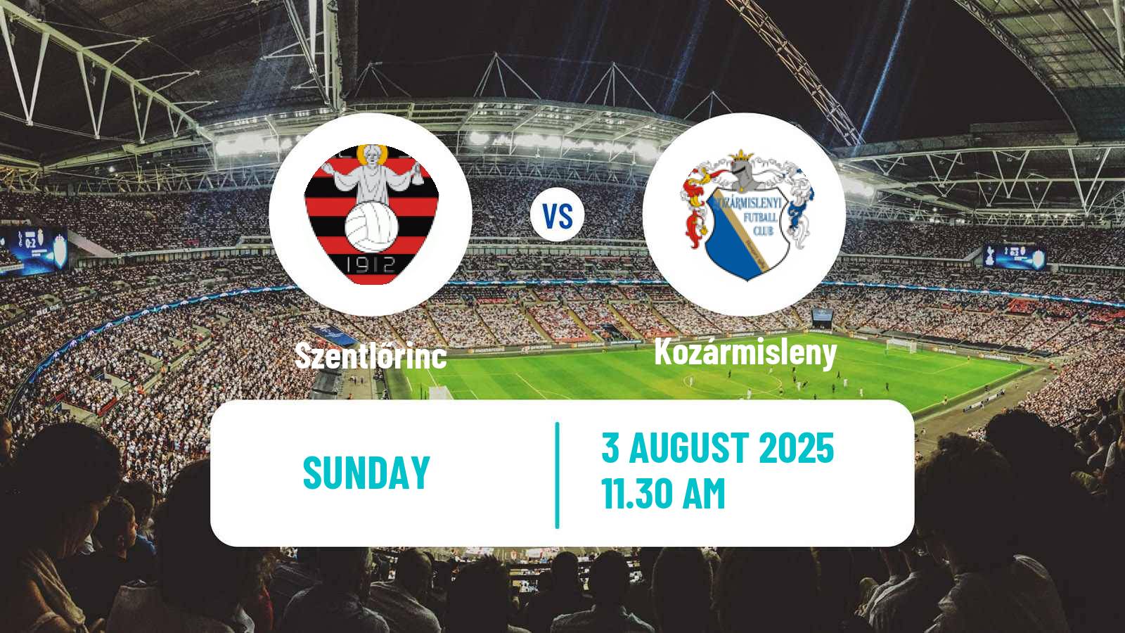 Soccer Hungarian NB II Szentlőrinc - Kozármisleny
