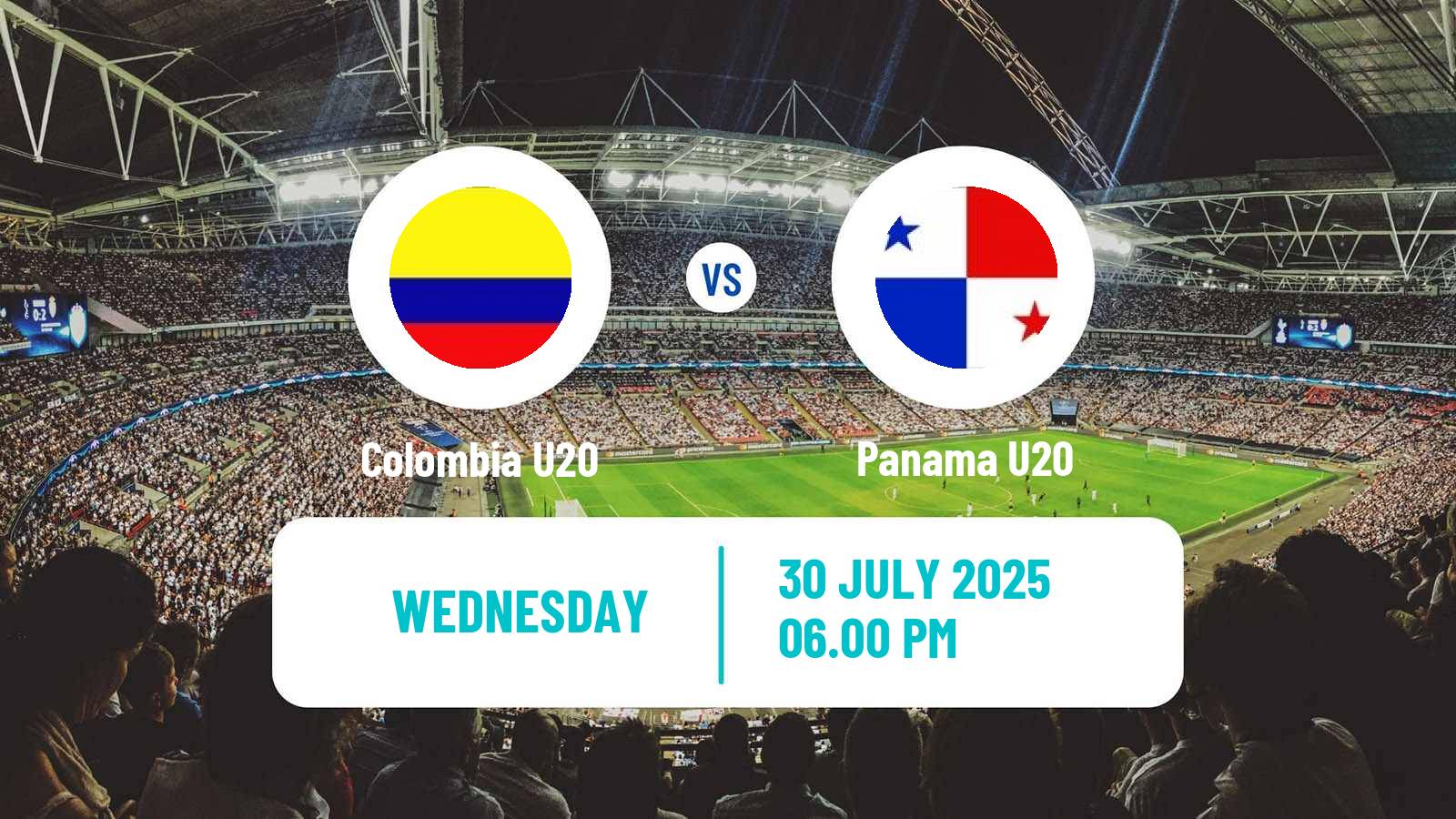 Soccer Friendly Colombia U20 - Panama U20
