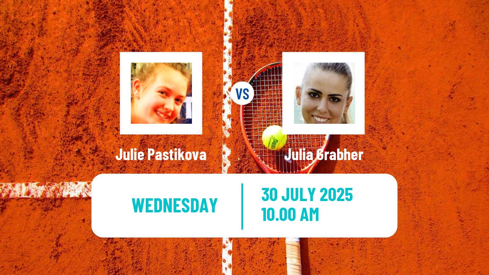 Tennis ITF W75 Hechingen Women Julie Pastikova - Julia Grabher