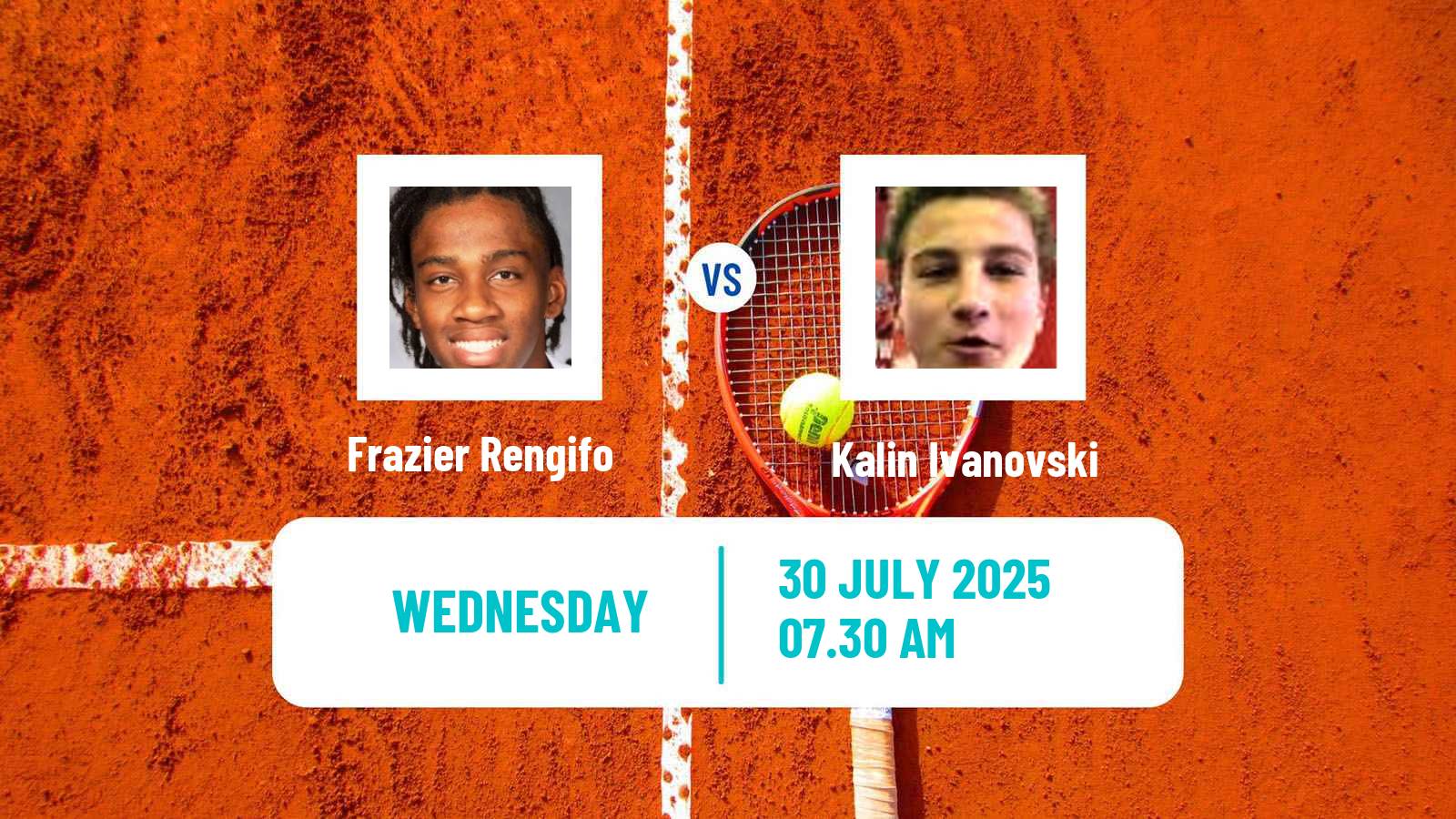 Tennis ITF M15 Kursumlijska Banja 13 Men Frazier Rengifo - Kalin Ivanovski