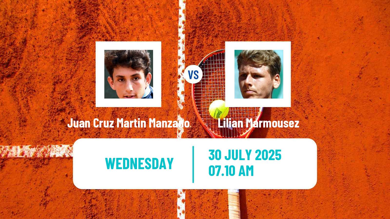 Tennis ITF M25 Bolzano Men Juan Cruz Martin Manzano - Lilian Marmousez