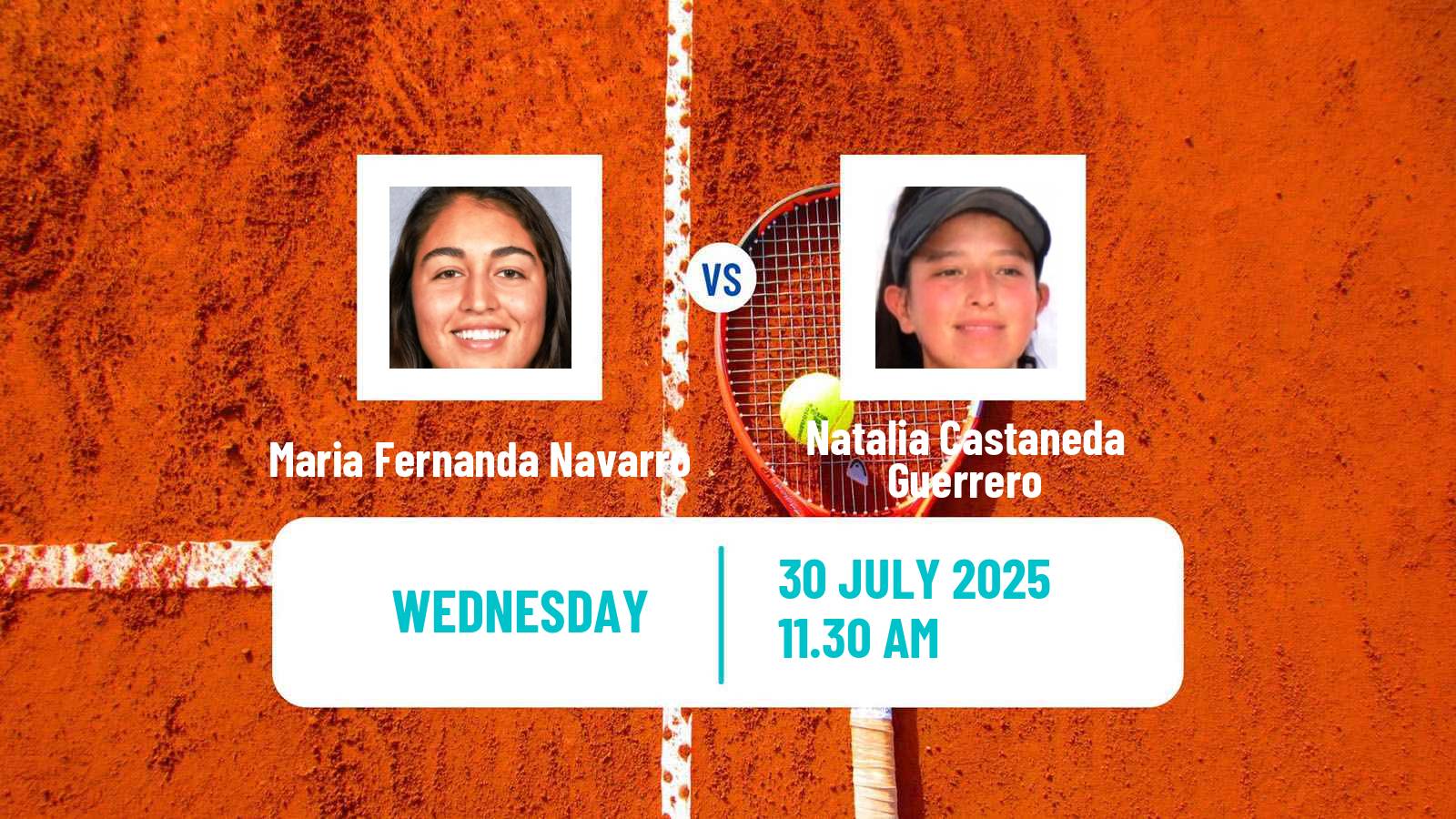 Tennis ITF W15 Huamantla 4 Women Maria Fernanda Navarro - Natalia Castaneda Guerrero