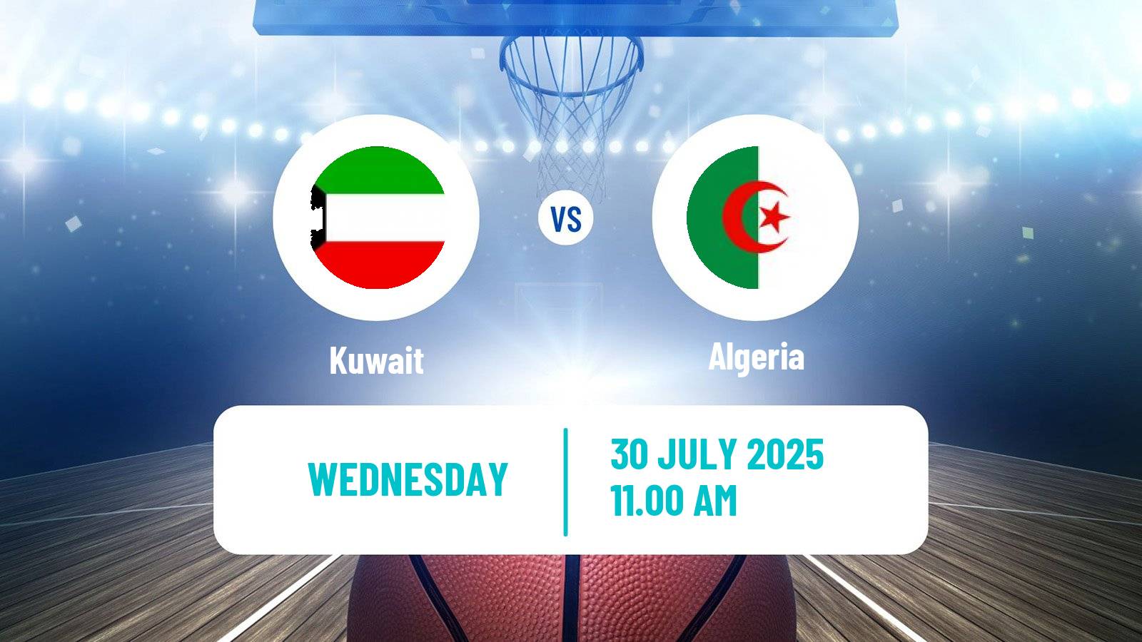 Basketball Friendly International Basketball Kuwait - Algeria