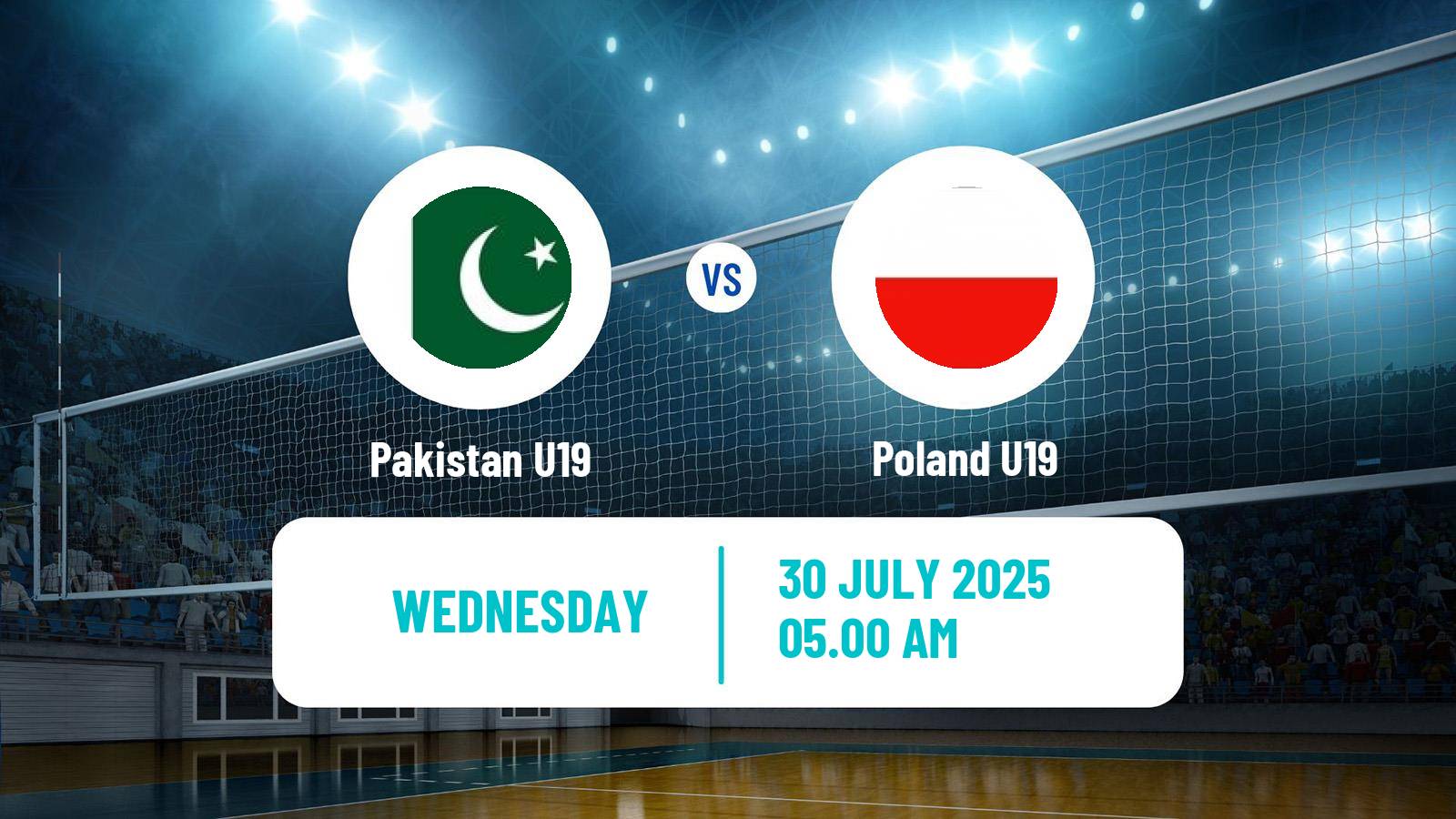 Volleyball World Championship U19 Volleyball Pakistan U19 - Poland U19