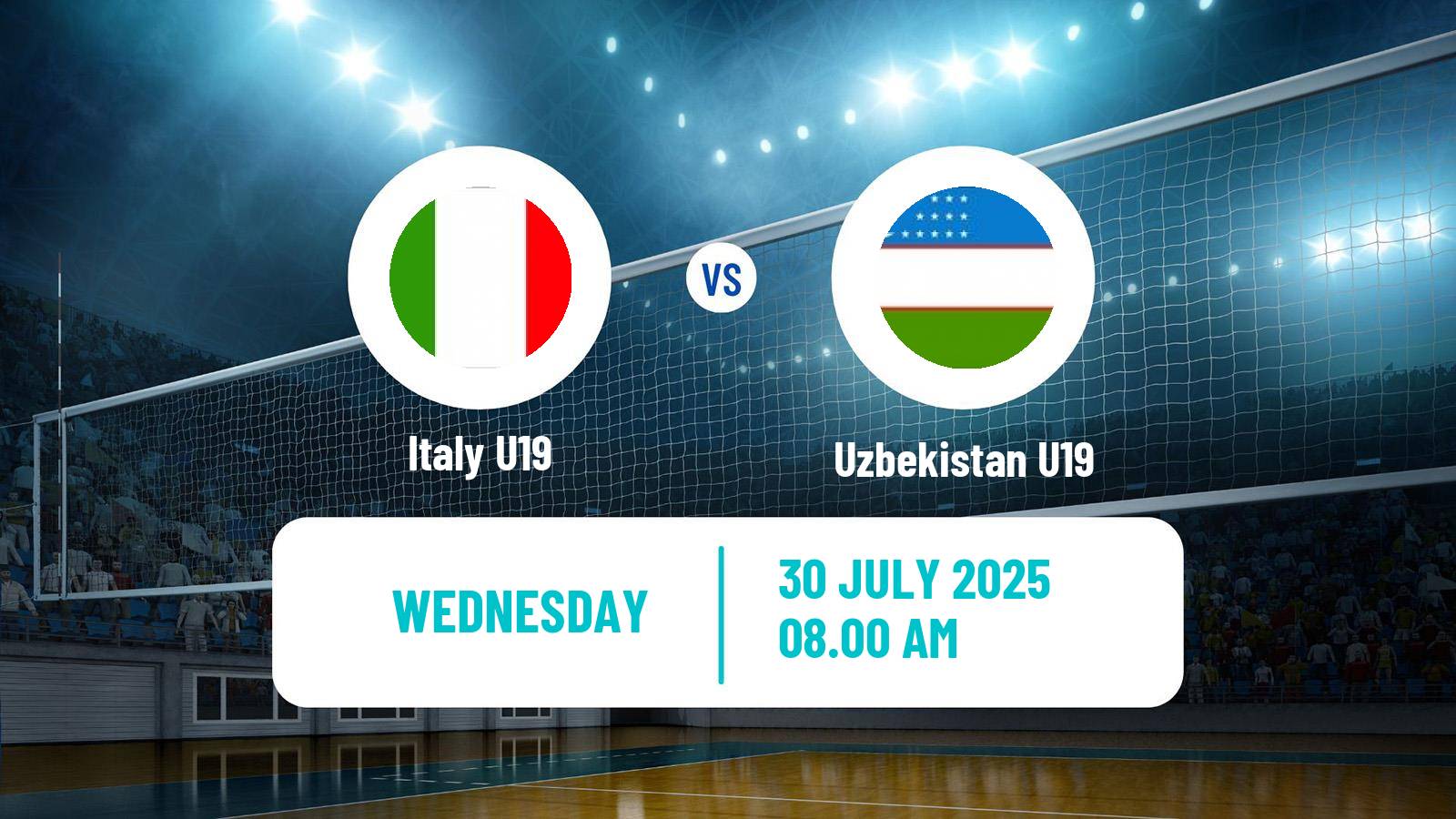 Volleyball World Championship U19 Volleyball Italy U19 - Uzbekistan U19