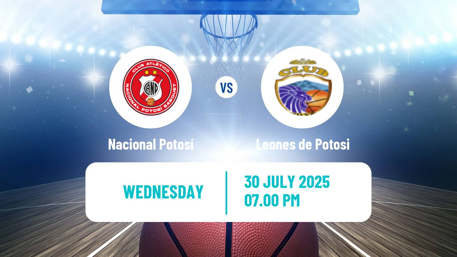Basketball Bolivian Libobasquet Nacional Potosí - Leones de Potosi