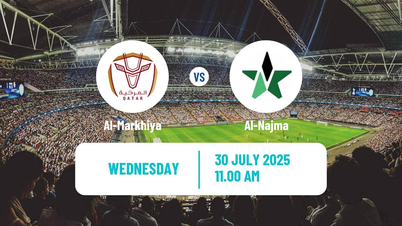 Soccer Club Friendly Al-Markhiya - Al-Najma