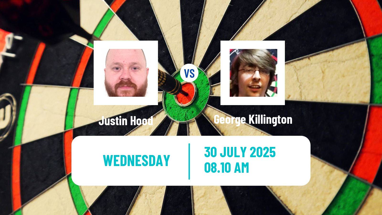 Darts Players Championship 23 Justin Hood - George Killington