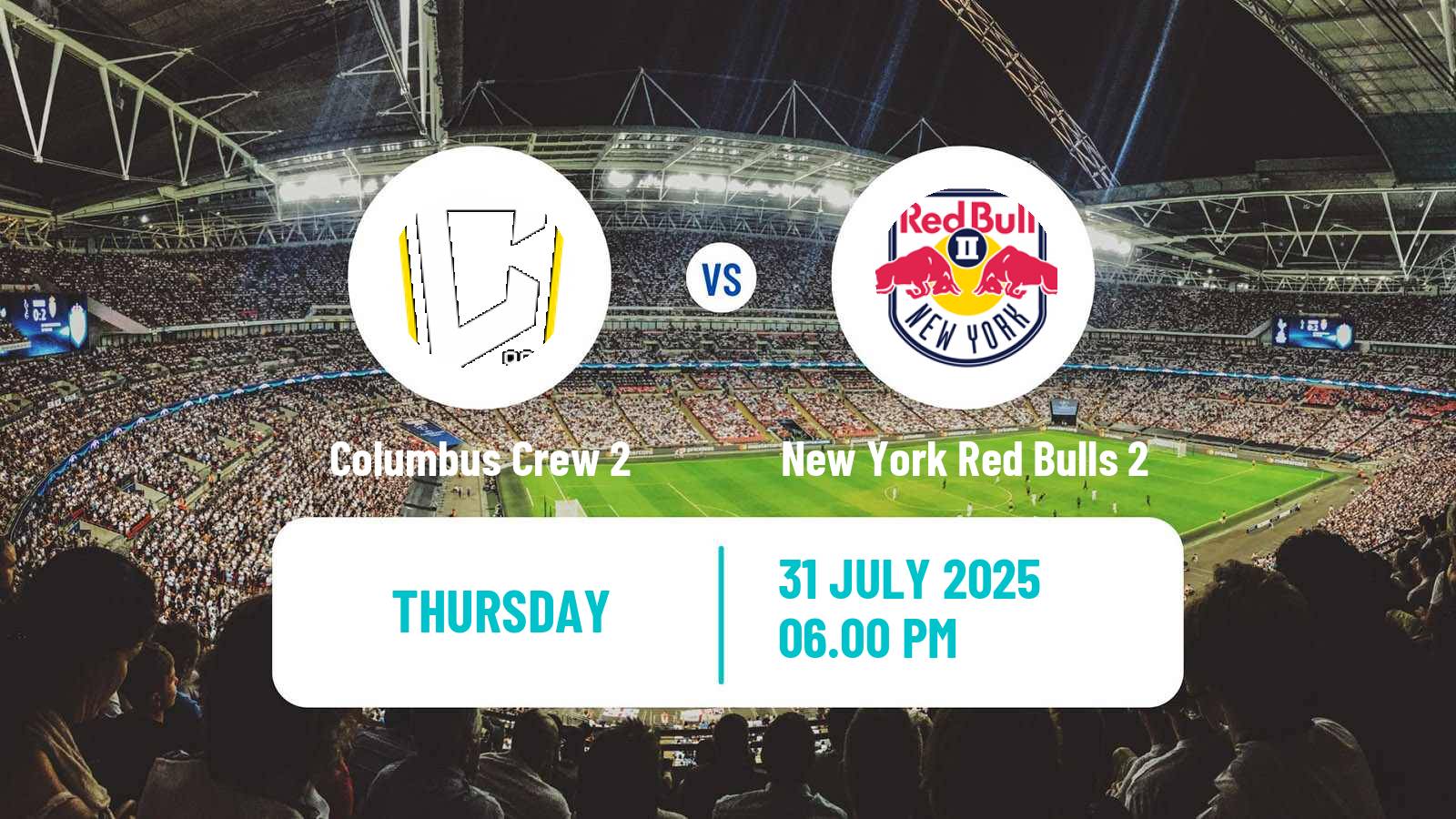 Soccer MLS Next Pro Columbus Crew 2 - New York Red Bulls 2