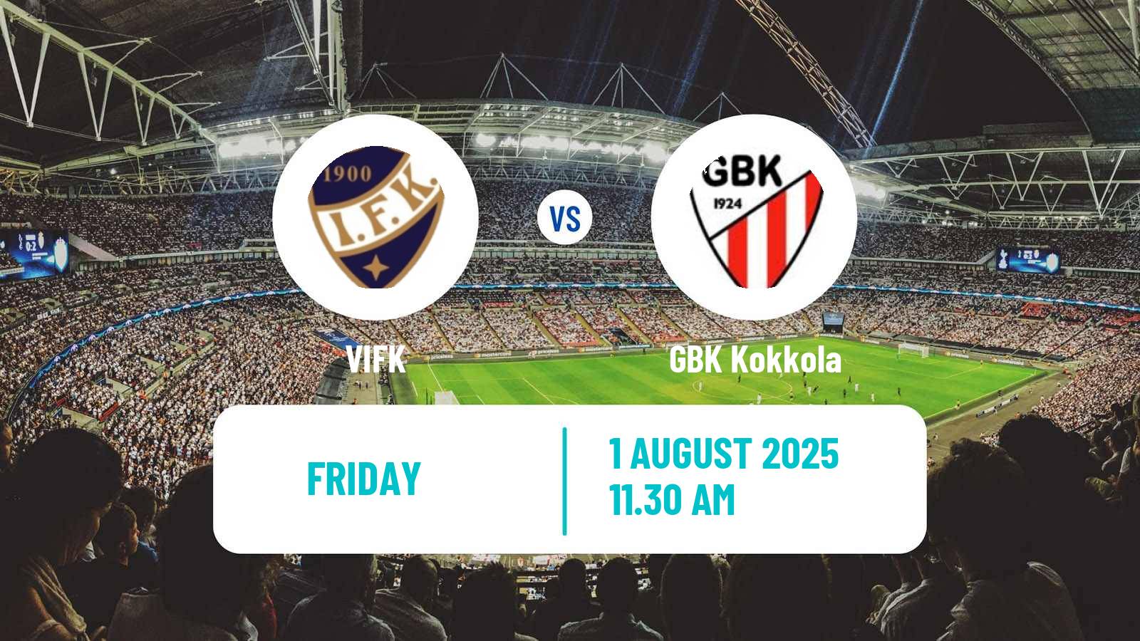 Soccer Finnish Kakkonen Group C VIFK - GBK Kokkola