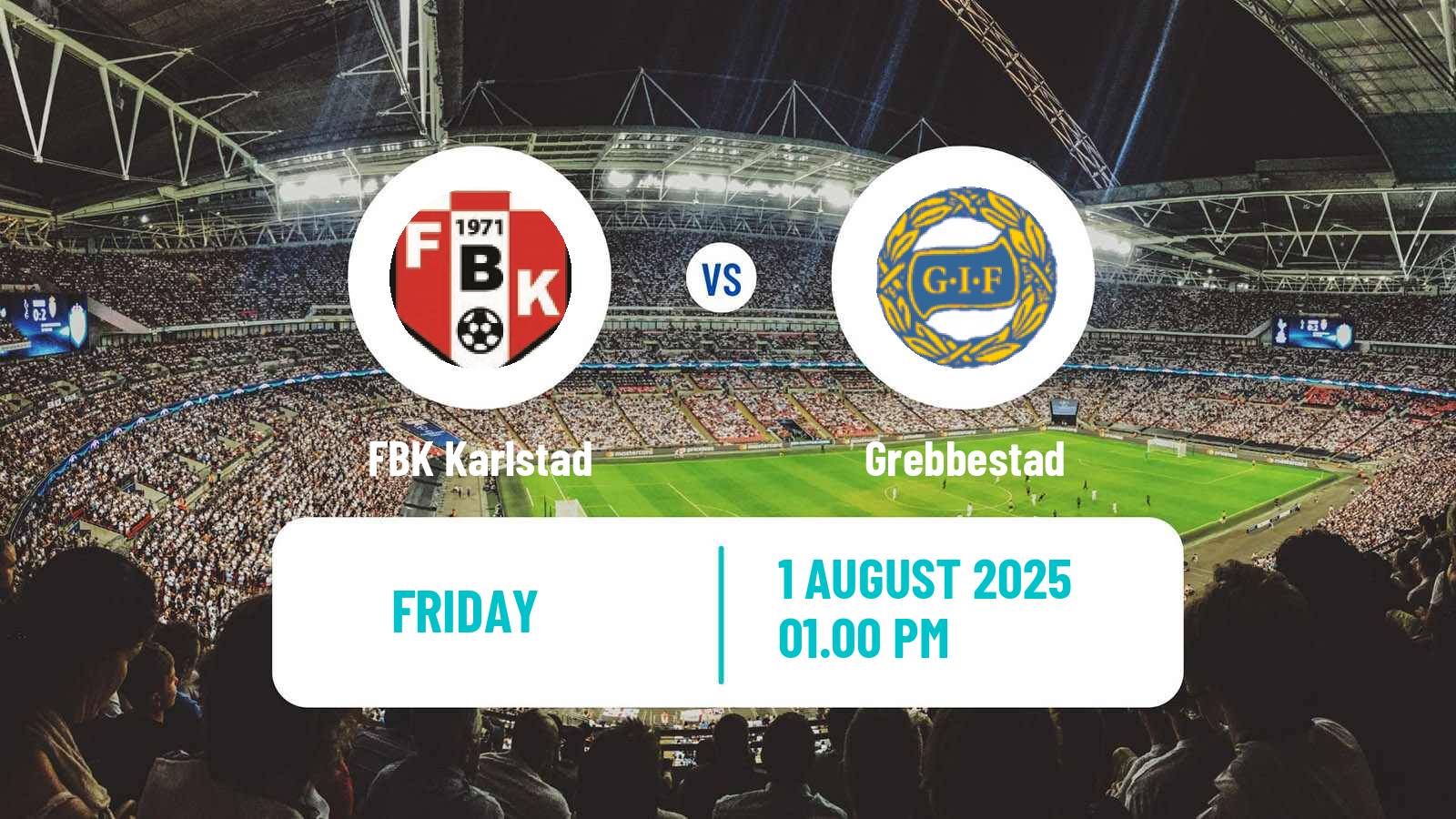 Soccer Swedish Division 2 - Norra Götaland FBK Karlstad - Grebbestad