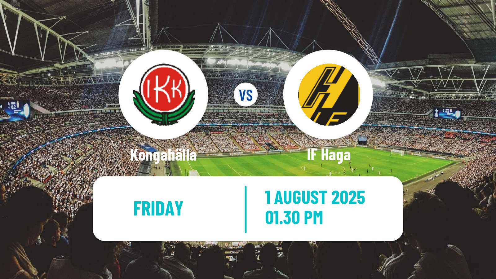 Soccer Swedish Division 2 - Norra Götaland Kongahälla - Haga