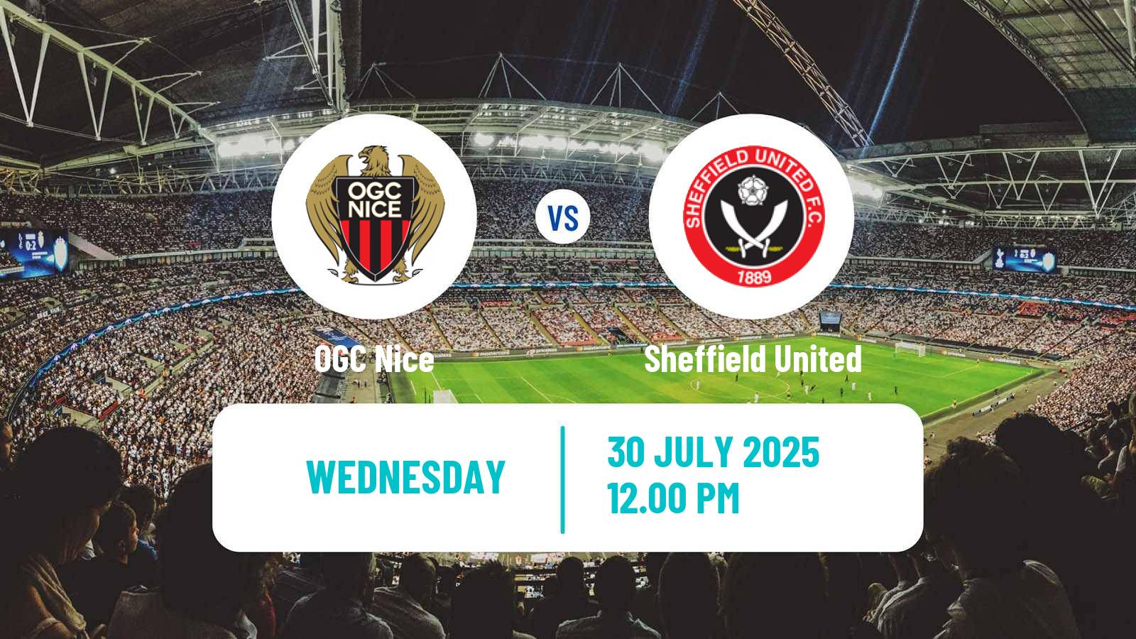 Soccer Club Friendly Nice - Sheffield United