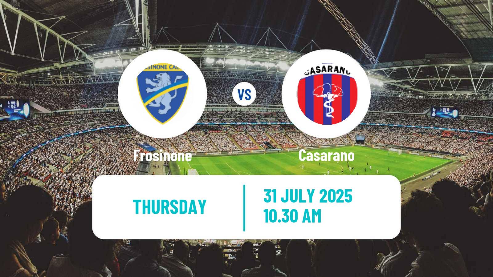 Soccer Club Friendly Frosinone - Casarano