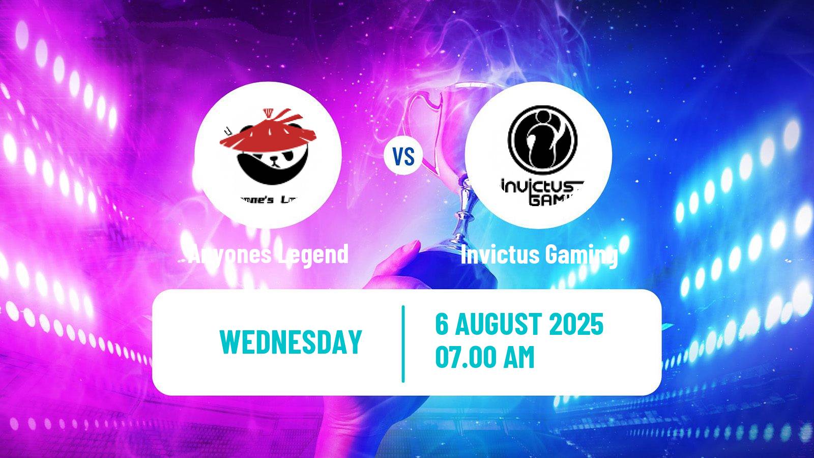 Esports League Of Legends Lpl Anyones Legend - Invictus Gaming