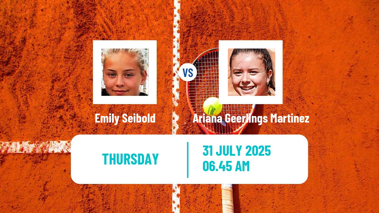 Tennis ITF W100 Gran Canaria Women Emily Seibold - Ariana Geerlings Martinez