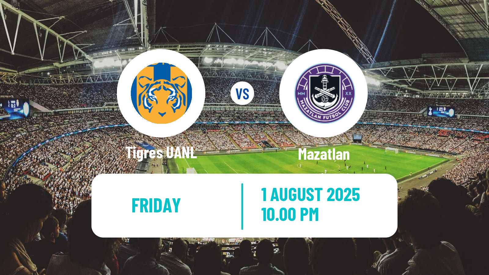 Soccer Mexican Liga MX Women Tigres UANL - Mazatlan