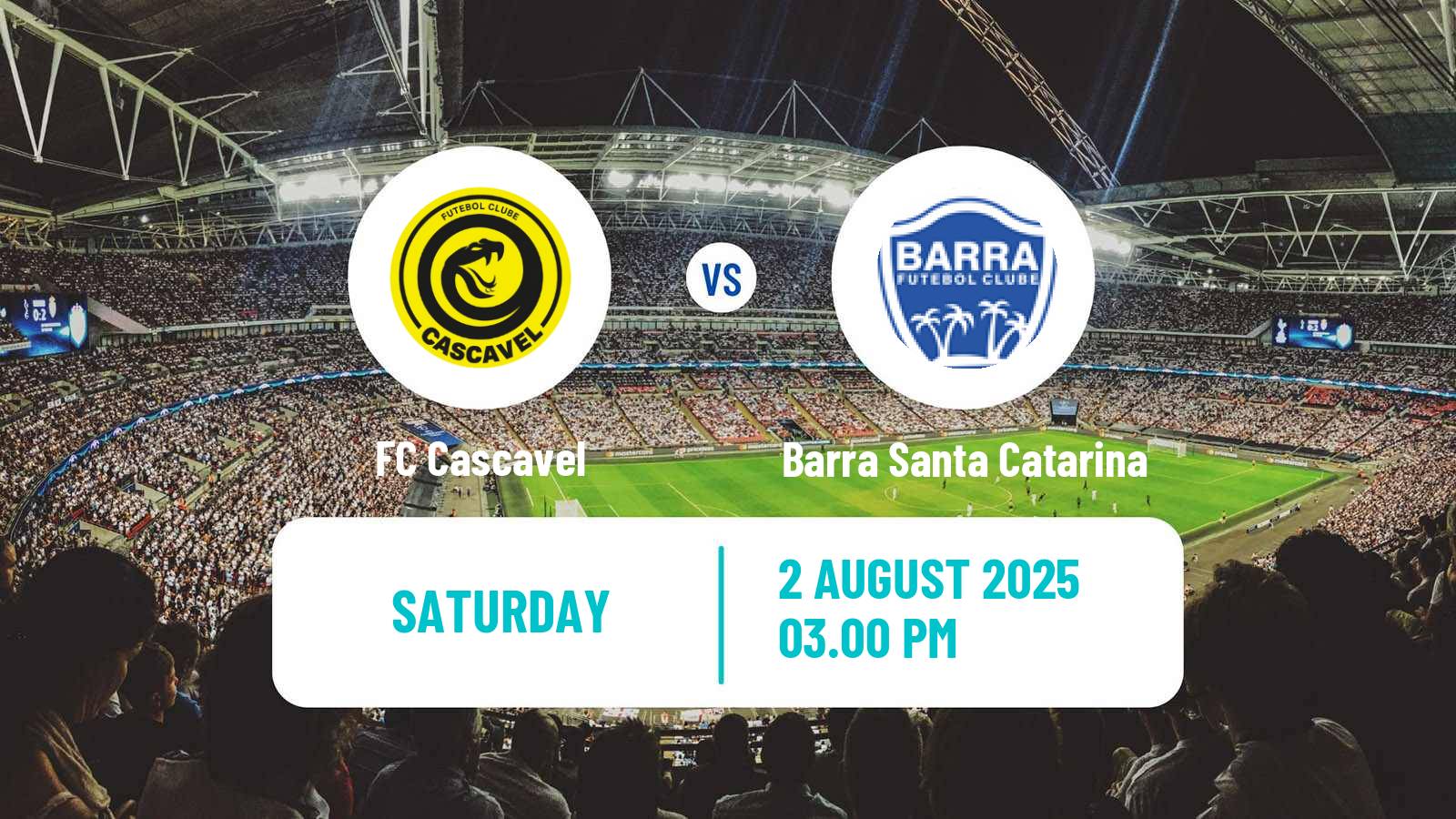 Soccer Brazilian Serie D FC Cascavel - Barra Santa Catarina