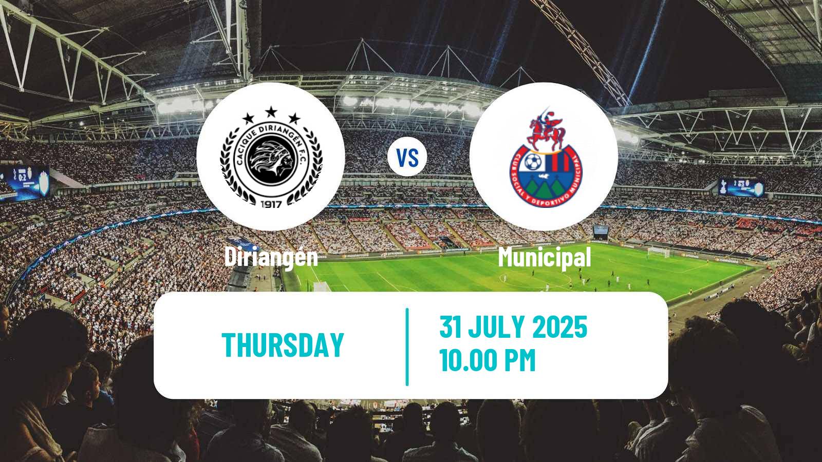Soccer CONCACAF Central American Cup Diriangén - Municipal