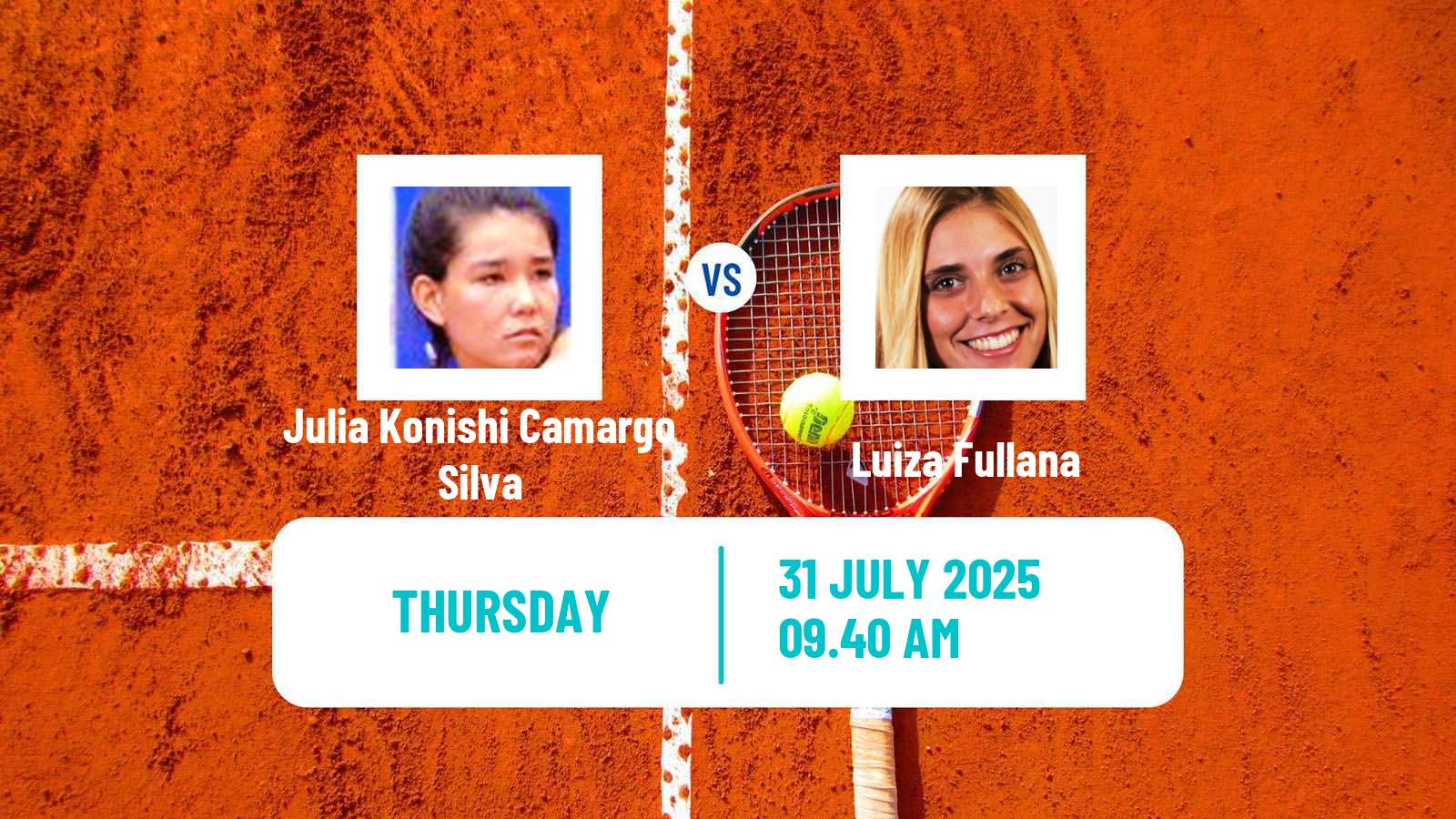 Tennis ITF W35 Pergamino Women Julia Konishi Camargo Silva - Luiza Fullana