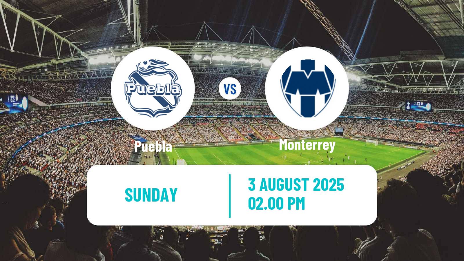 Soccer Mexican Liga MX Women Puebla - Monterrey