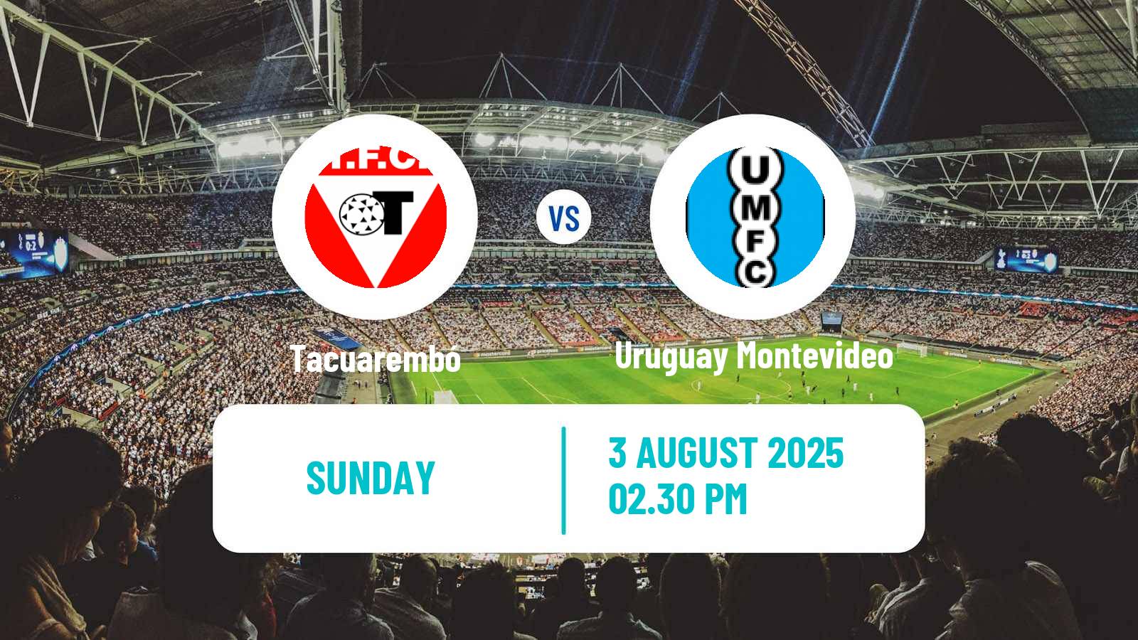 Soccer Uruguayan Segunda Division Tacuarembó - Uruguay Montevideo