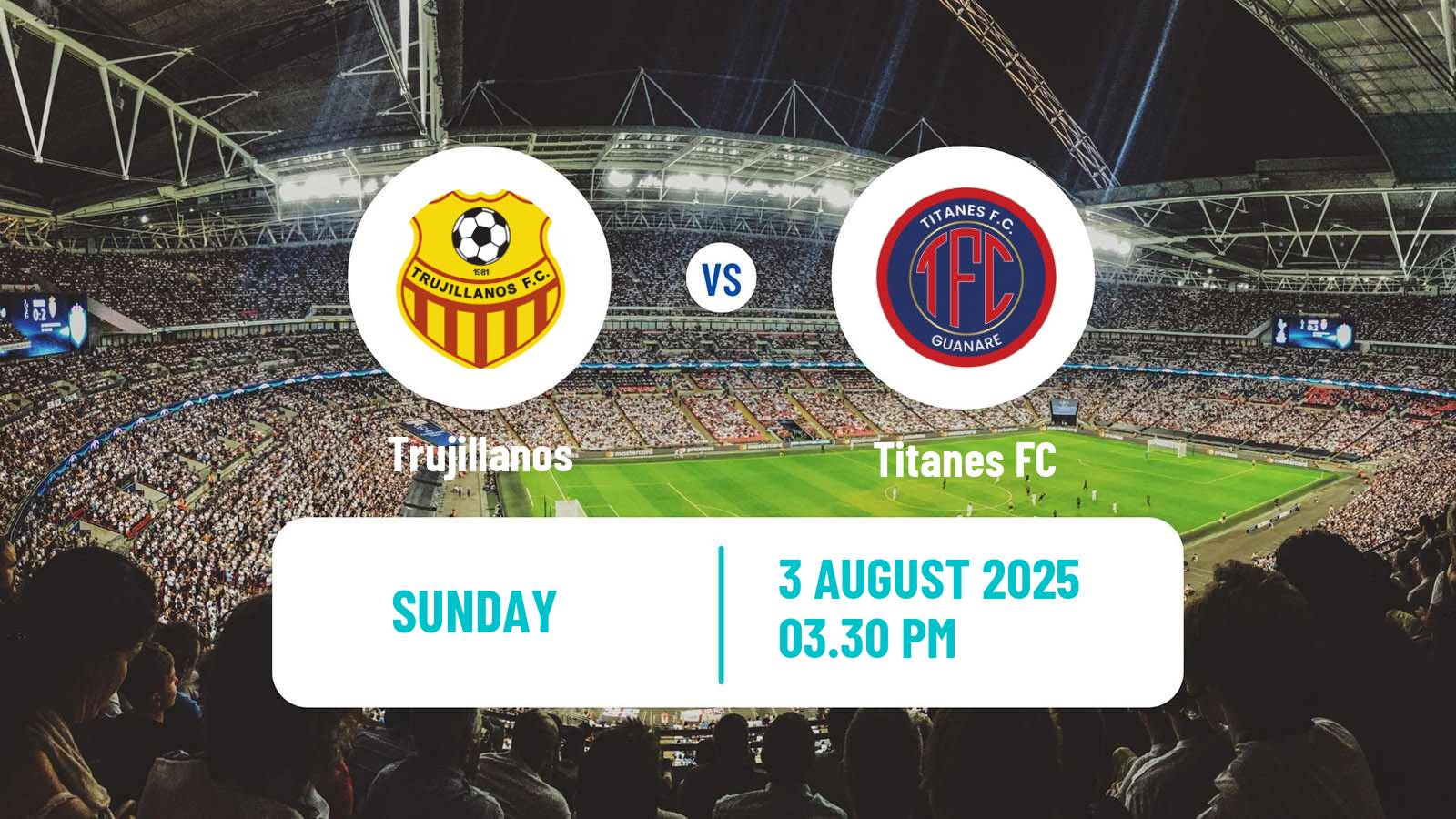 Soccer Venezuelan Segunda Division Trujillanos - Titanes