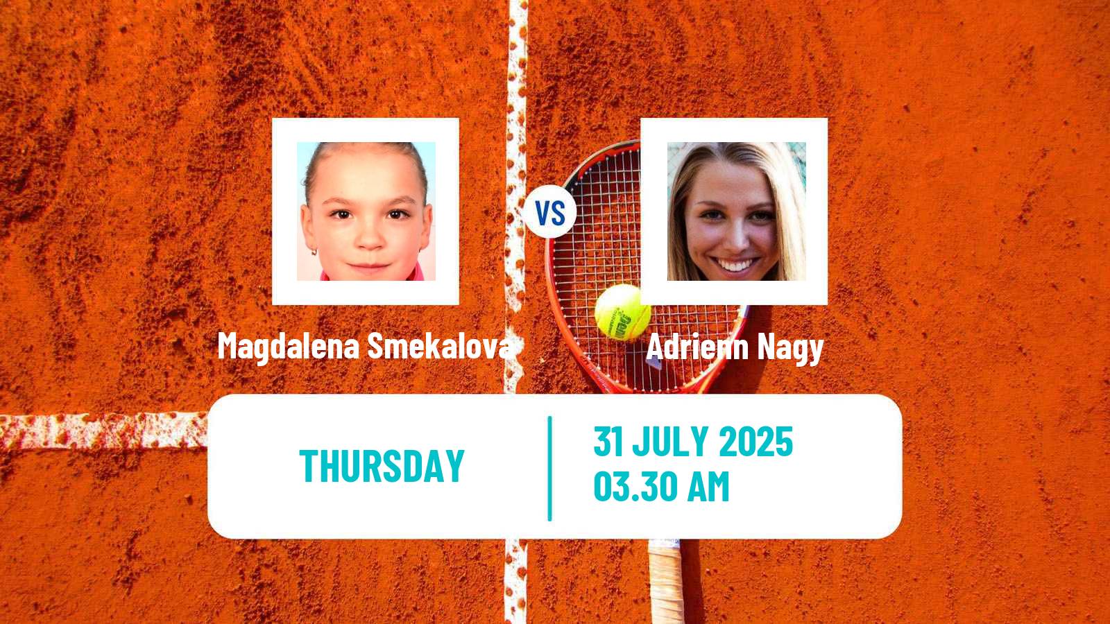 Tennis ITF W15 Rogaska Slatina Women Magdalena Smekalova - Adrienn Nagy