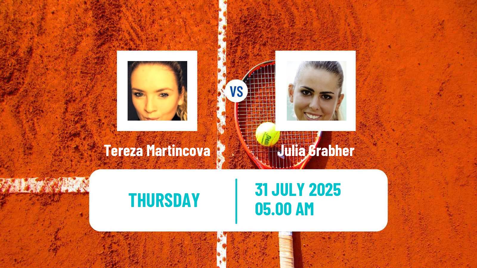 Tennis ITF W75 Hechingen Women Tereza Martincova - Julia Grabher