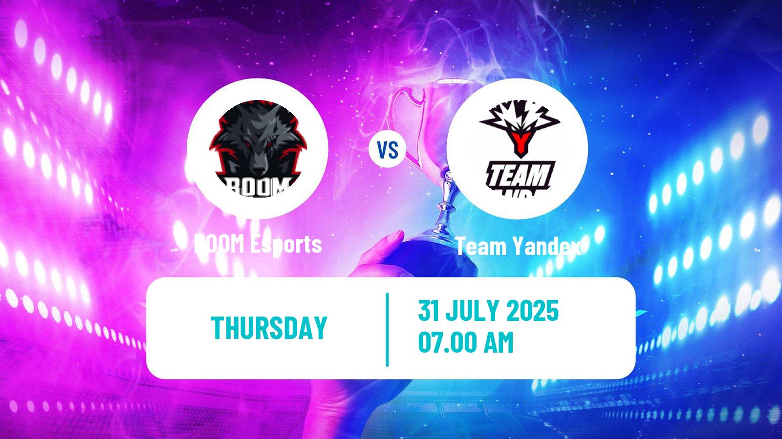Esports Dota 2 Clavision Snow Ruyi 2025 BOOM Esports - Team Yandex