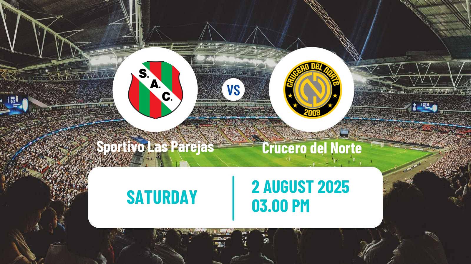 Soccer Argentinian Torneo Federal Sportivo Las Parejas - Crucero del Norte