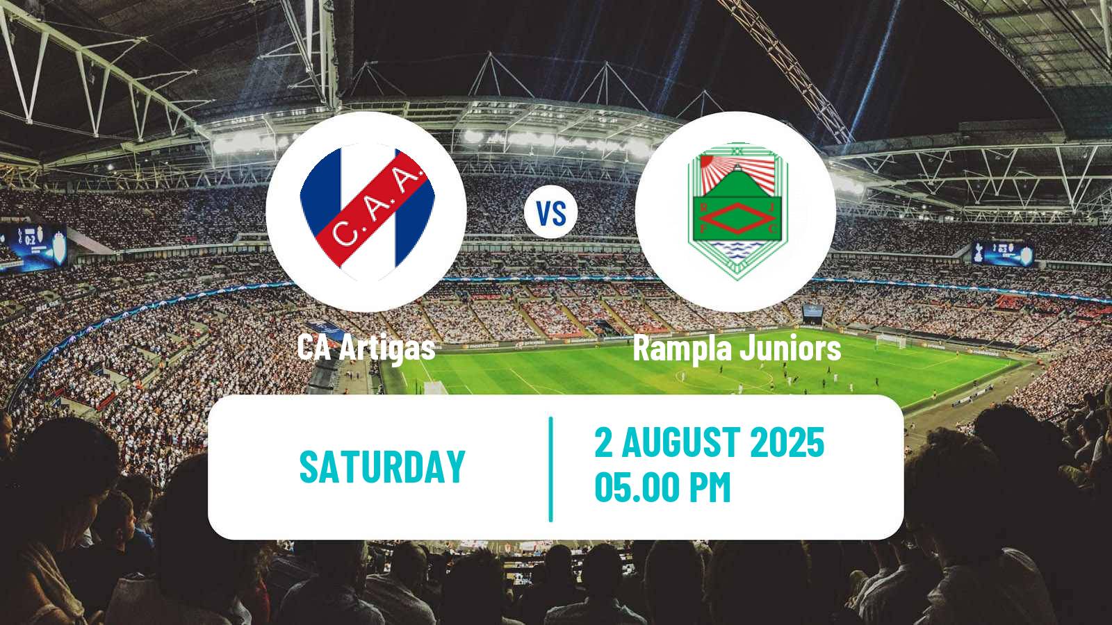 Soccer Uruguayan Segunda Division Artigas - Rampla Juniors