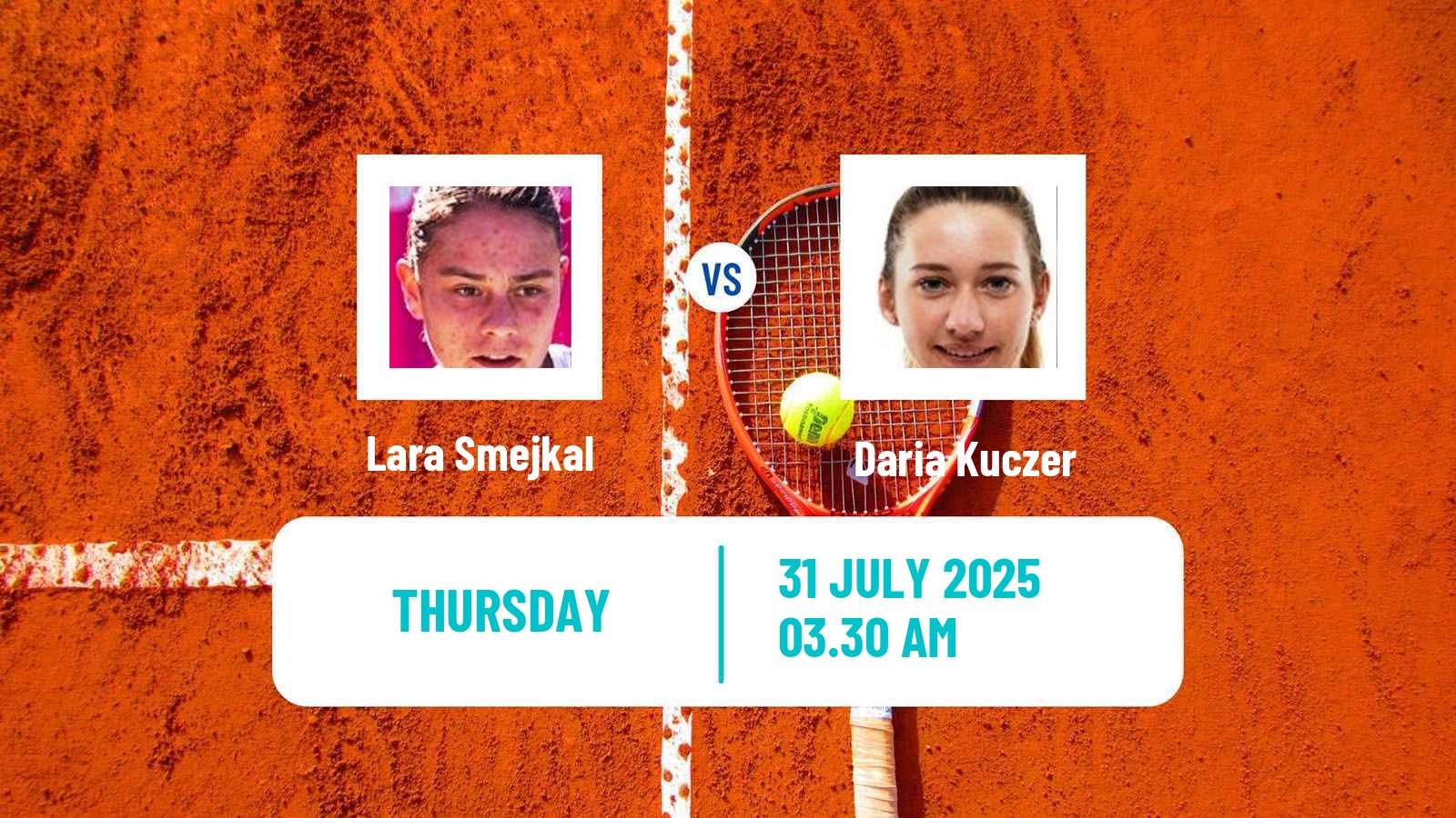 Tennis ITF W15 Rogaska Slatina Women Lara Smejkal - Daria Kuczer