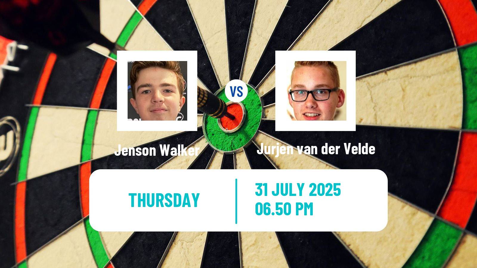 Darts Modus Super Series Jenson Walker - Jurjen van der Velde
