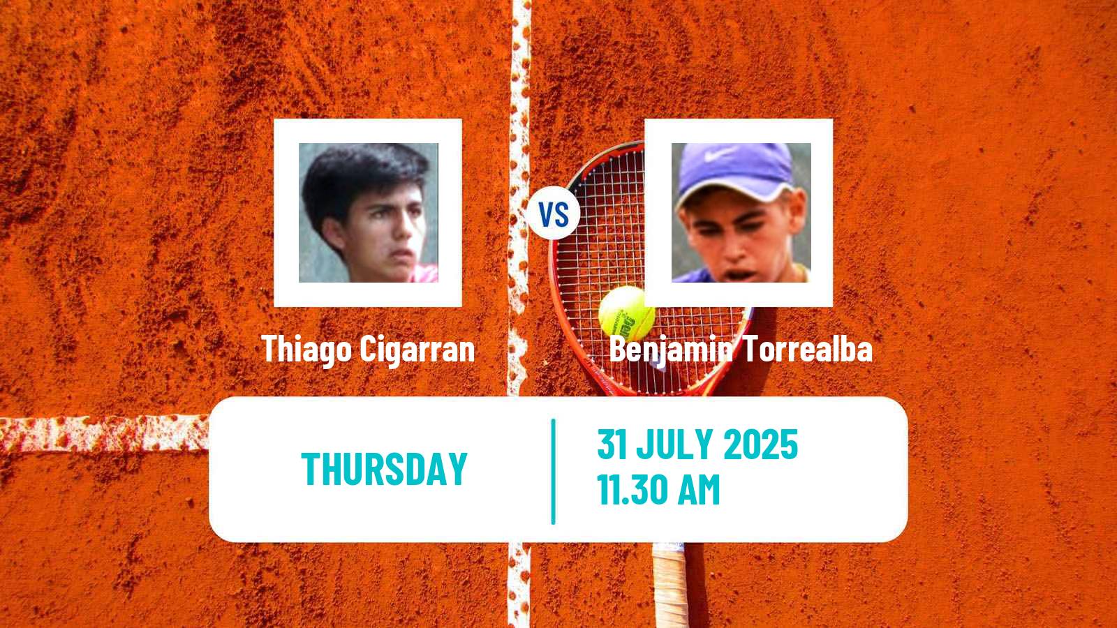 Tennis ITF M15 Santiago 4 Men Thiago Cigarran - Benjamin Torrealba