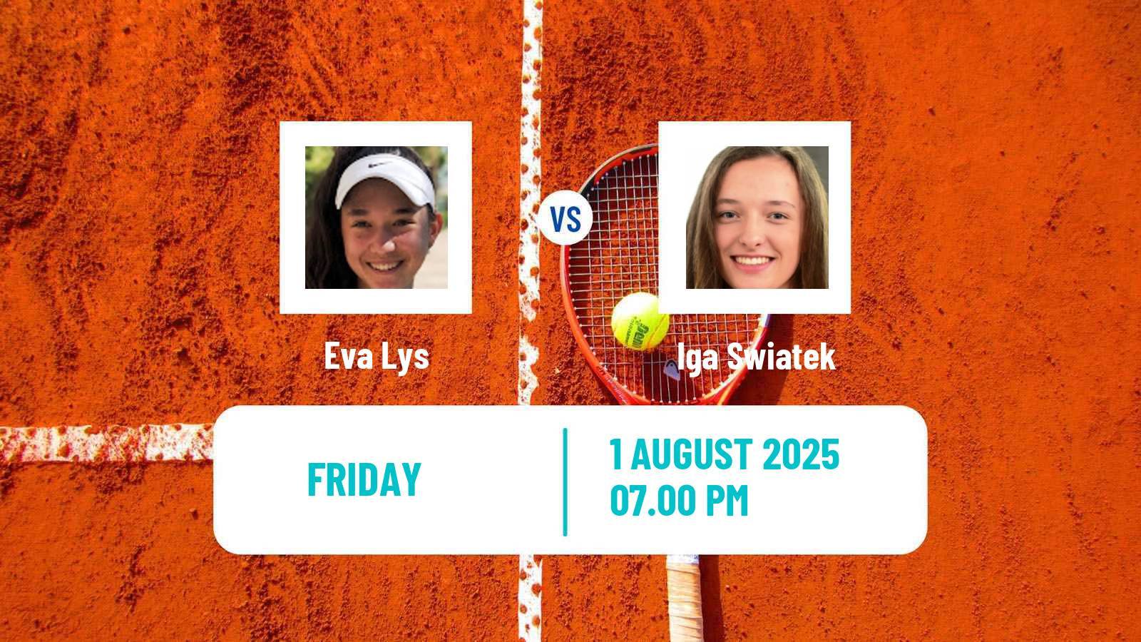 Tennis WTA Montreal Eva Lys - Iga Swiatek