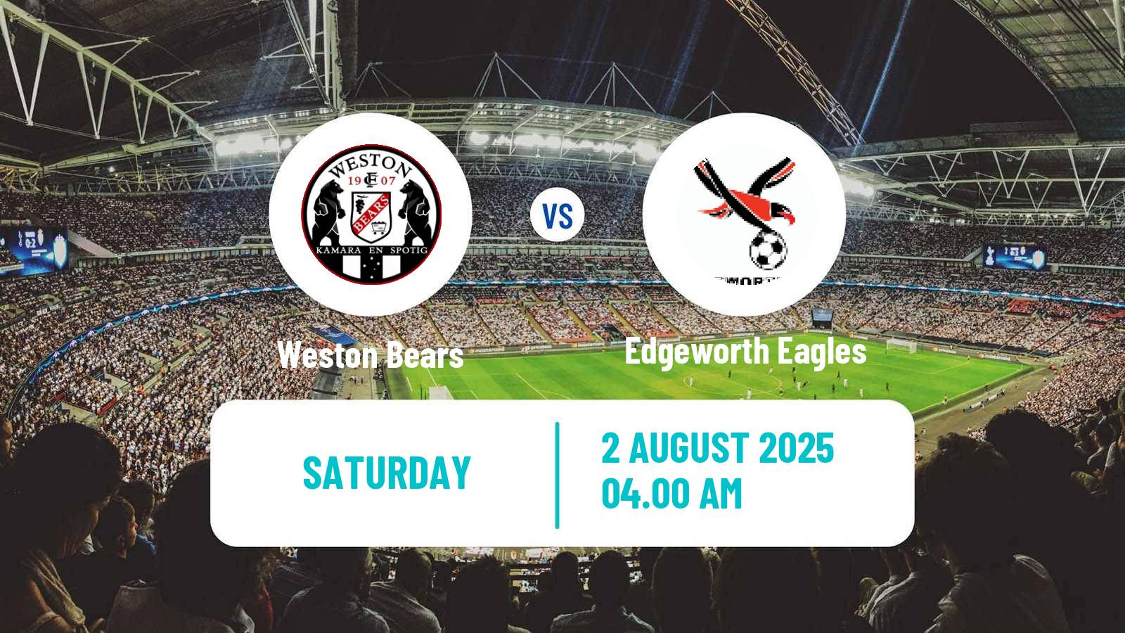 Soccer Australian NPL Northern NSW Weston Bears - Edgeworth Eagles