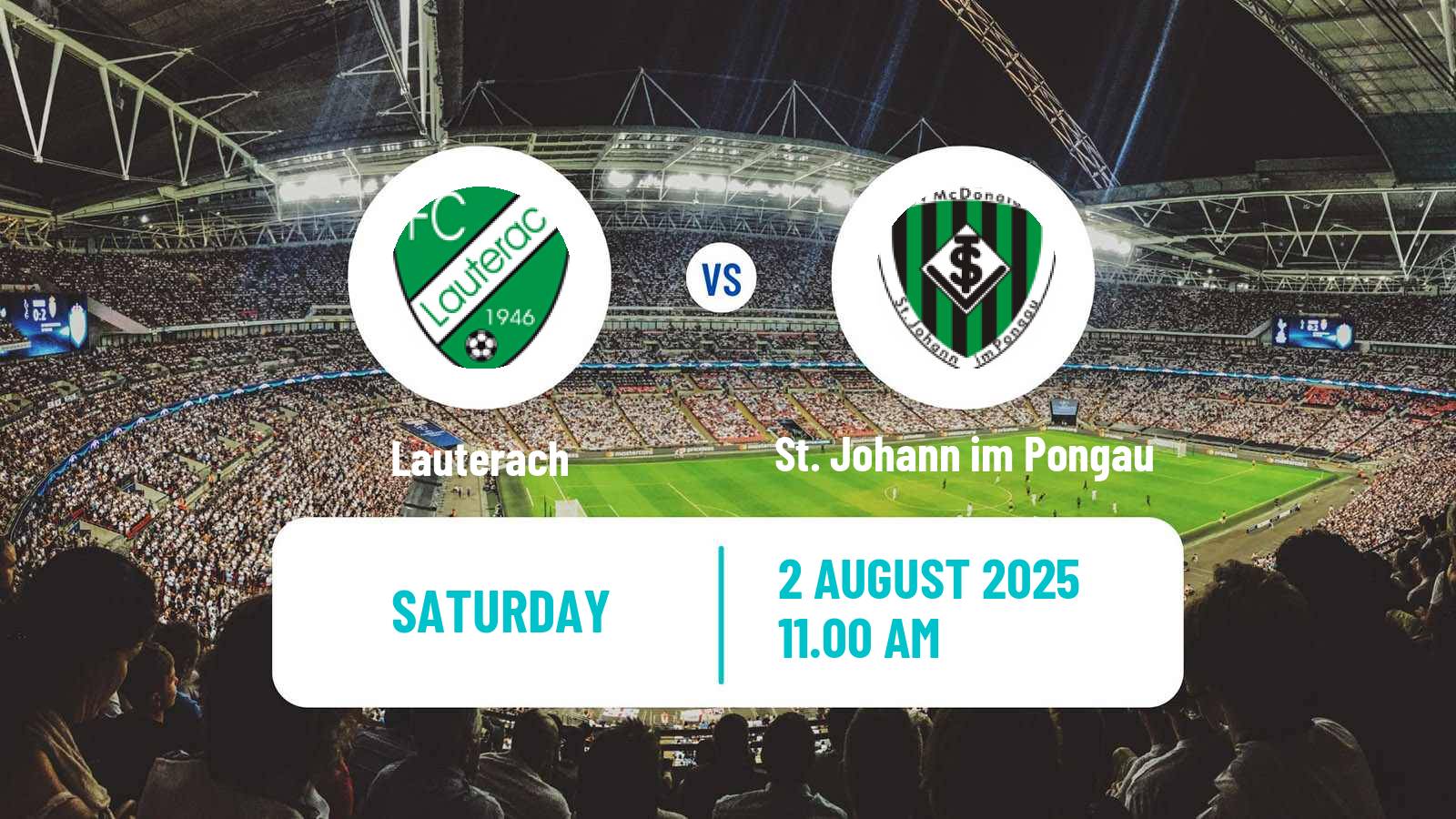 Soccer Austrian Regionalliga West Lauterach - St. Johann im Pongau