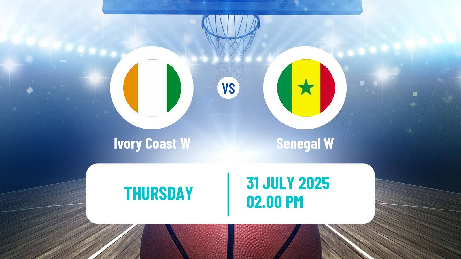 Basketball Afrobasket Women Ivory Coast W - Senegal W