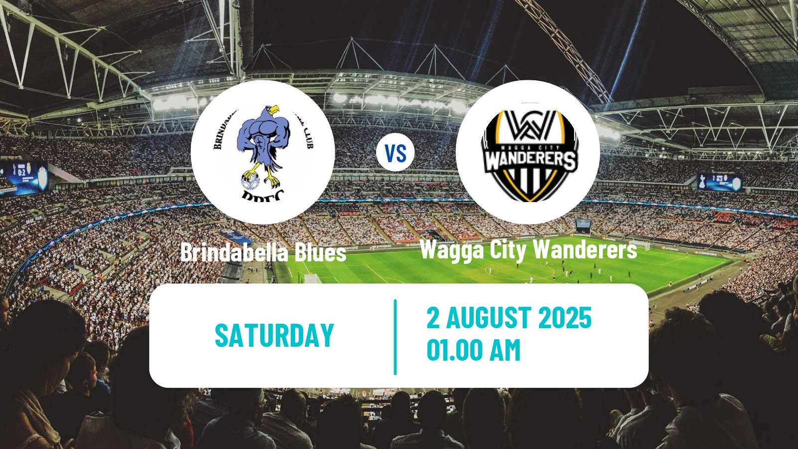 Soccer Australian Capital Premier League Brindabella Blues - Wagga City Wanderers