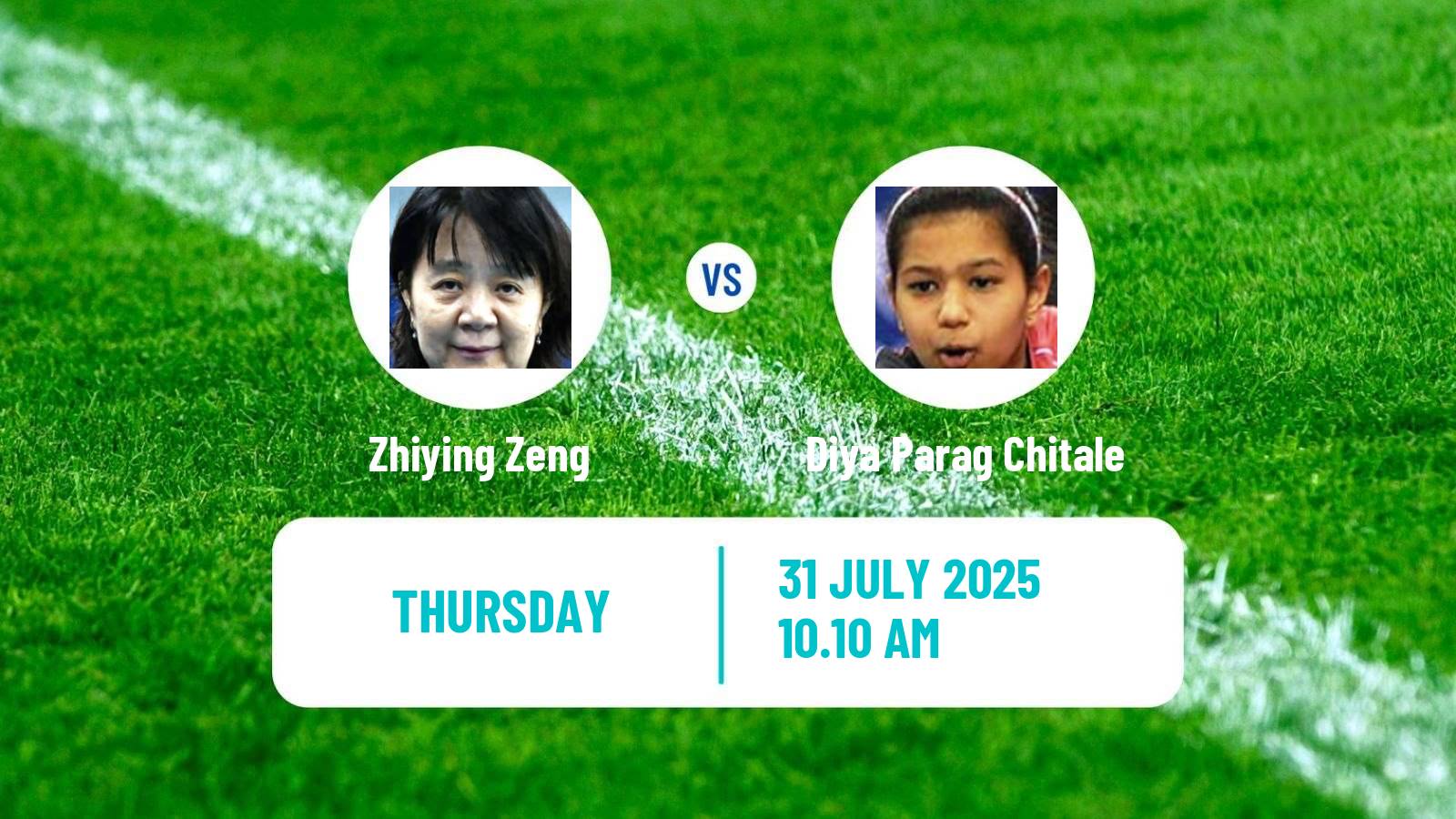 Table tennis Wtt Star Contender Foz Do Iguacu Women Zhiying Zeng - Diya Parag Chitale