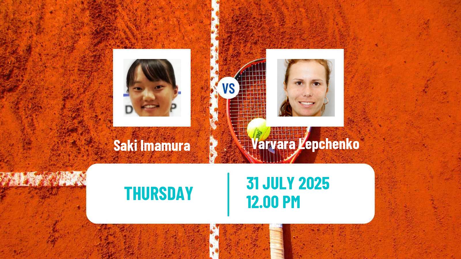 Tennis ITF W75 Lexington Ky Women Saki Imamura - Varvara Lepchenko