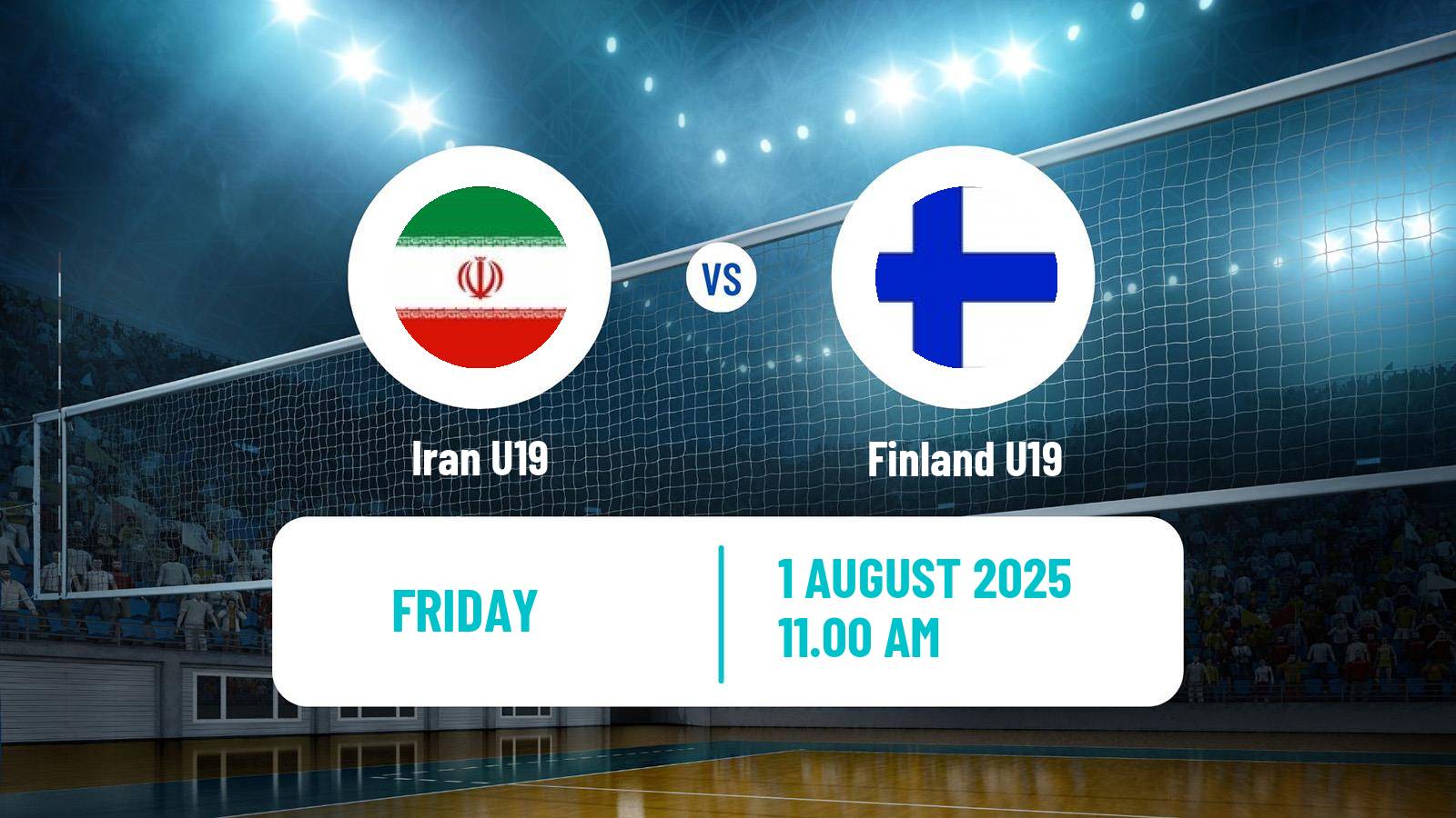Volleyball World Championship U19 Volleyball Iran U19 - Finland U19