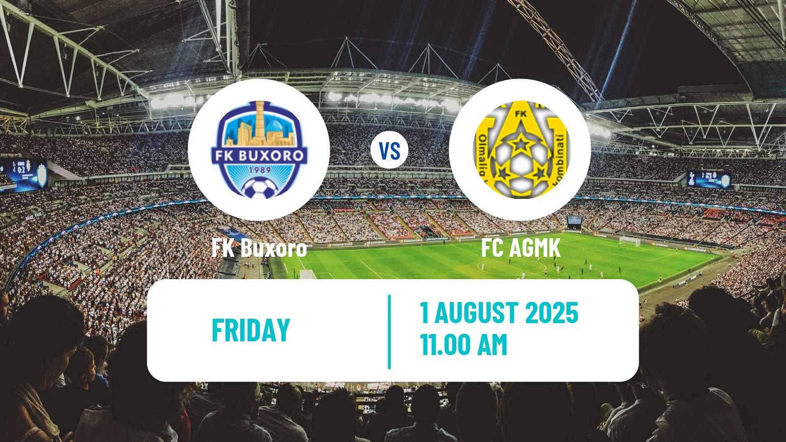 Soccer Uzbek League Buxoro - AGMK