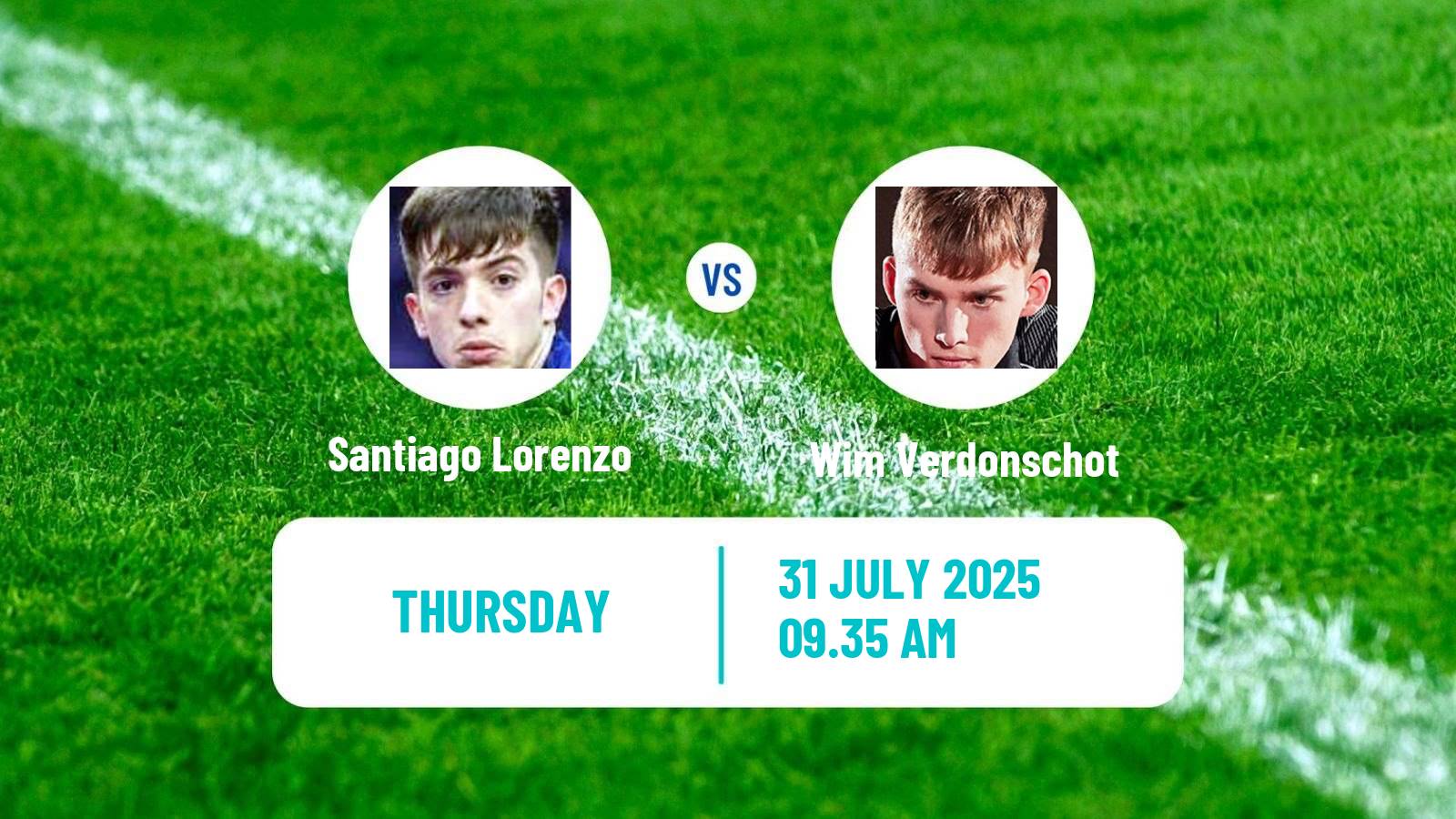 Table tennis Wtt Star Contender Foz Do Iguacu Men Santiago Lorenzo - Wim Verdonschot