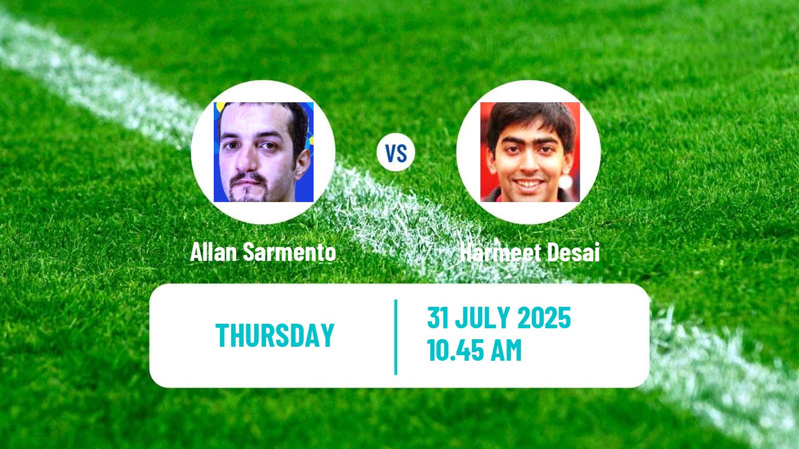 Table tennis Wtt Star Contender Foz Do Iguacu Men Allan Sarmento - Harmeet Desai