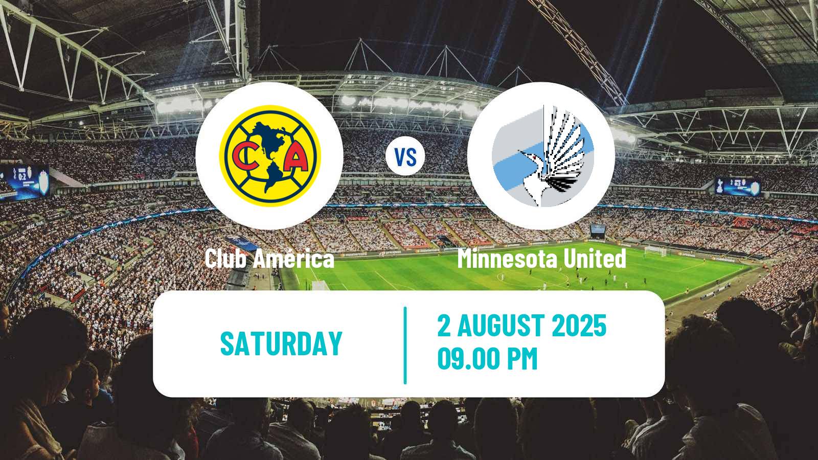 Soccer CONCACAF League Cup Club América - Minnesota United