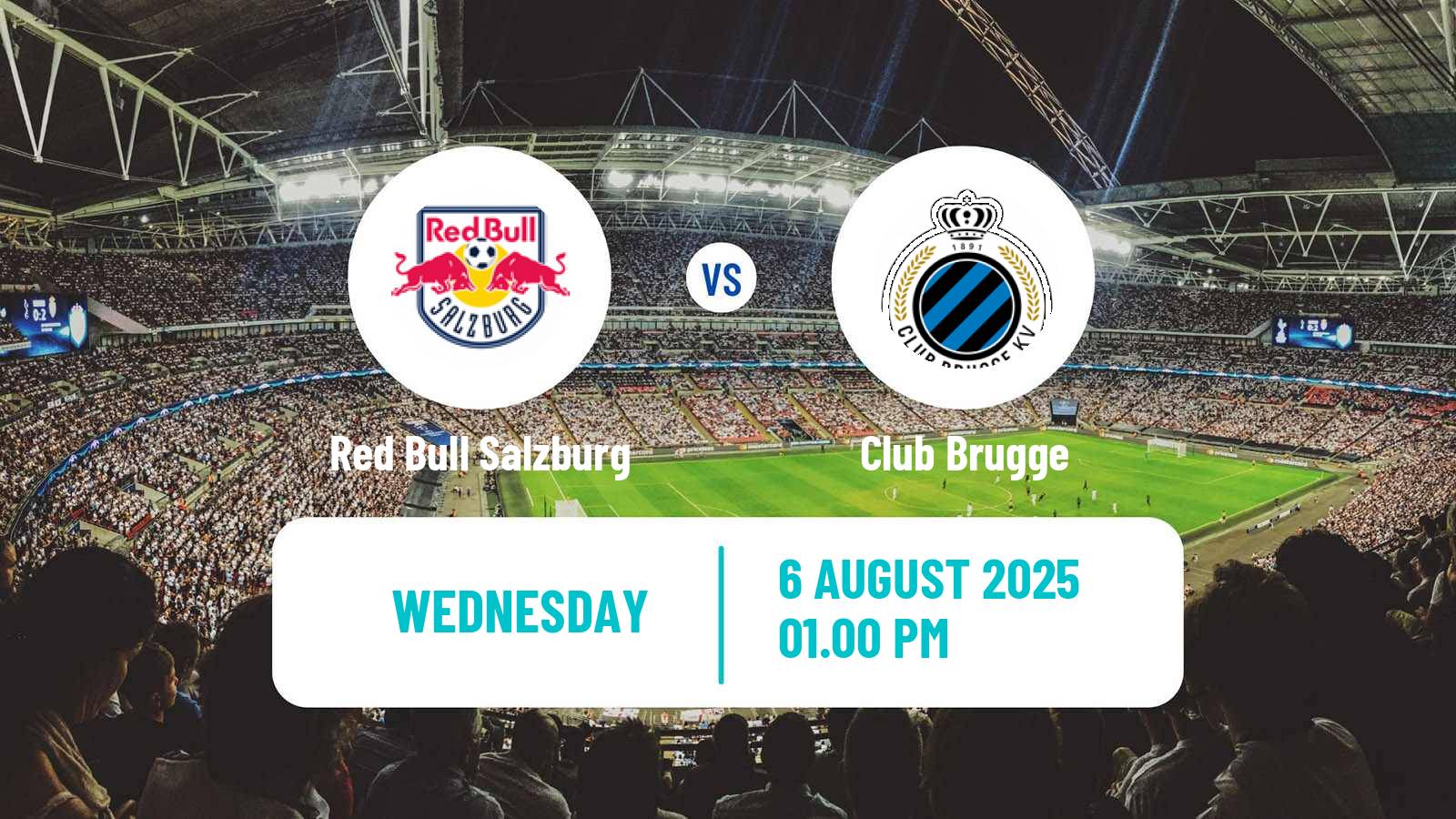 Soccer UEFA Champions League Red Bull Salzburg - Club Brugge