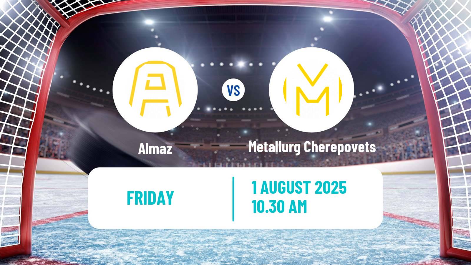 Hockey Club Friendly Ice Hockey Almaz - Metallurg Cherepovets